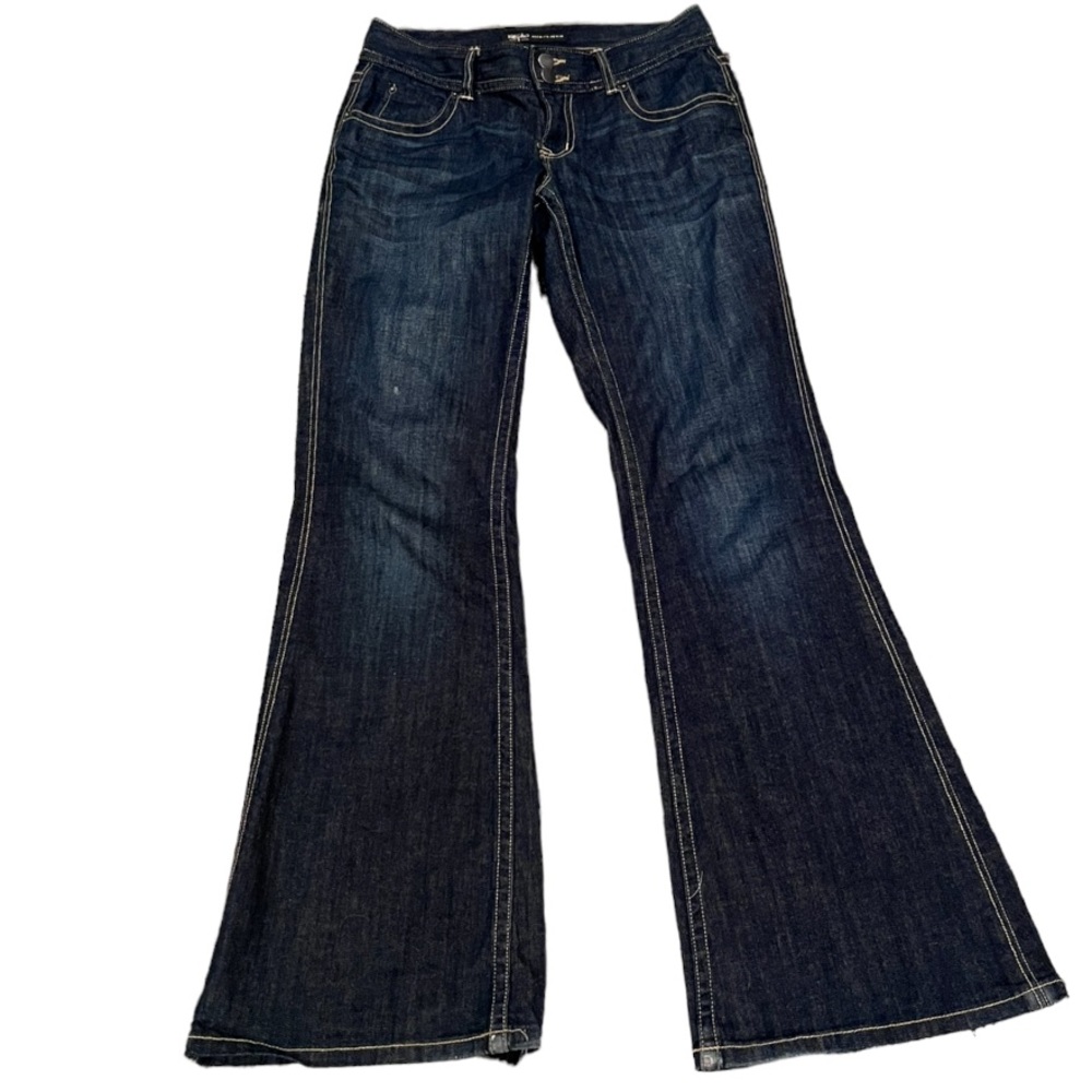 Mossimo Dark Wash High Rise Flare Jeans